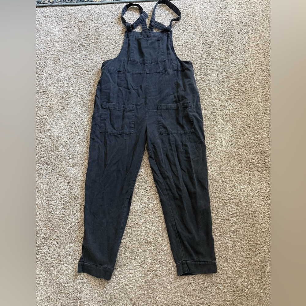 Piper & Scoot Linen Romper, Size L